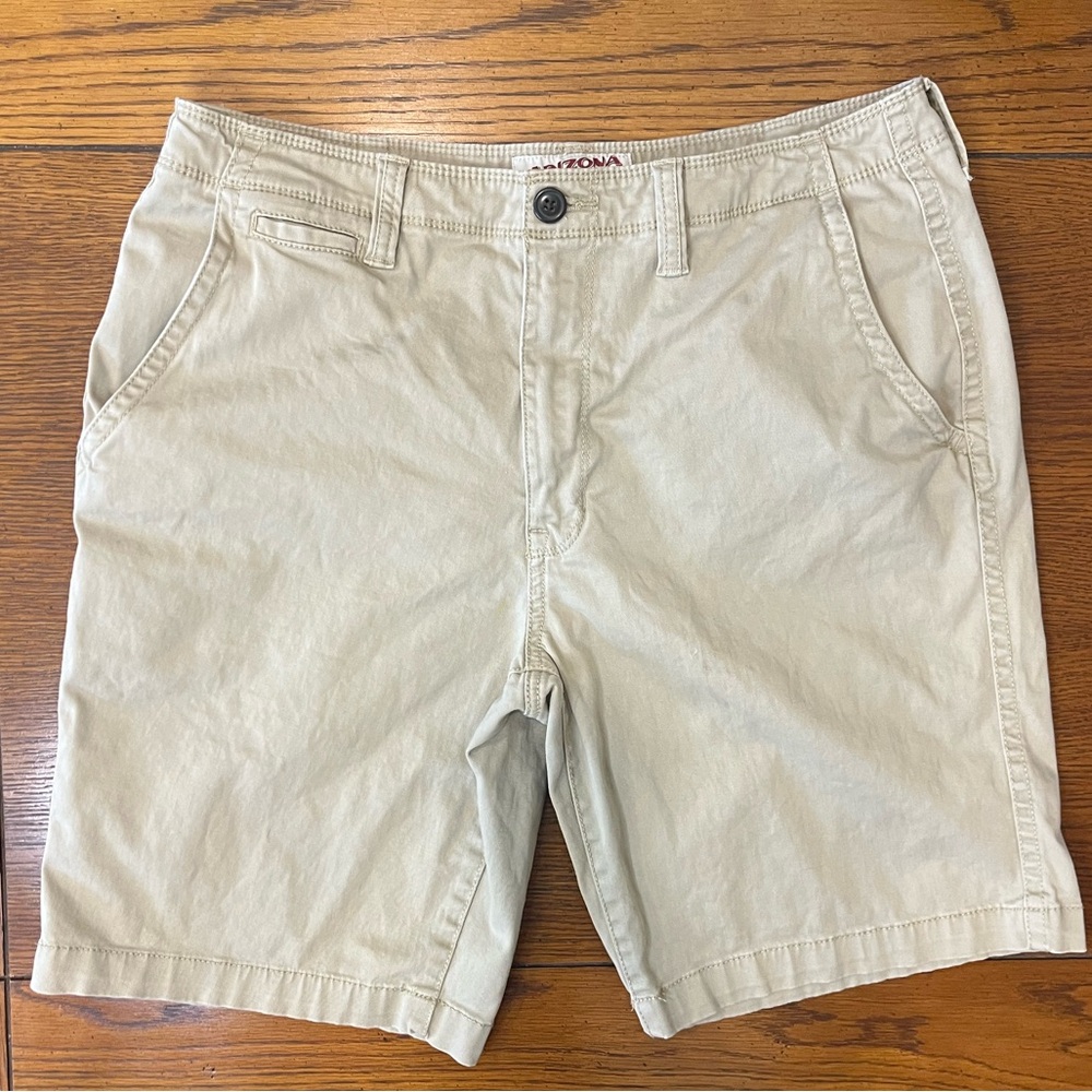 Men's Cotton Cargo Shorts LOT OF 3 PAIRS Various Brands Size 34 Waist - Picture 2 of 10